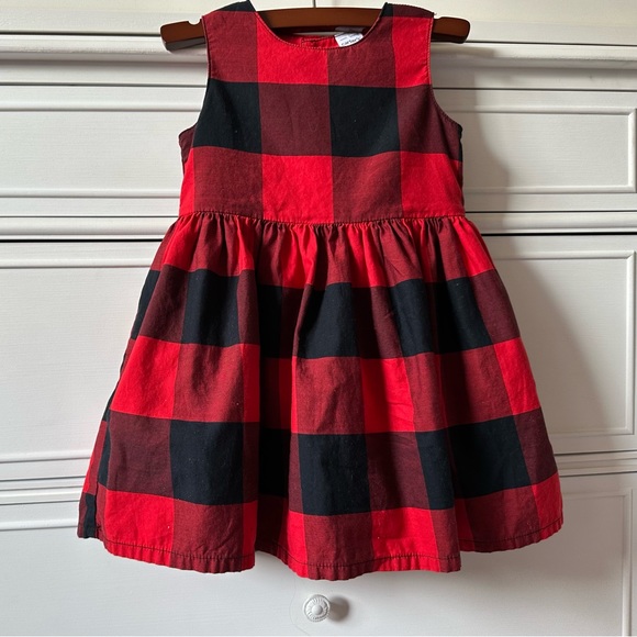 Carter's | Buffalo Check Holiday Dress - Picture 5 of 8